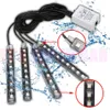 36 LED Multicolor Car binnenlichten onder Dash Lighting Waterproof Kit met draadloze afstandsbediening Car Charger CAR DVR QC162415053853