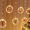 Cordes LED guirlande lumineuse intérieur lumières de noël pour maison de vacances décoration jardin décor Festival fournitures 2023