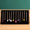 Jewelry Pouches Display Organizer Necklace Tray Pad Insert Stand Case Storage Showcase Hanger Holder