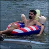 Andra festliga festförsörjningar Trump Swimming Floats uppblåsbar poolflotte float Swim Ring för Adts Kids Drop Delivery Home Garden FE3253683