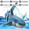 Tiere intelligente RC Hai Spray Wasserspielzeug Fernbedienung Tiere U -Boot R.