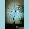 Bahçe dekorasyonları LED yapay söğüt çiş ağacı ışık dış mekan kullanımı 945pcs leds 1 8m/6ft yükseklik yağmur geçirmez Noel dekorasyon damlası dhxvs