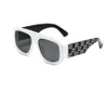 Горячие дизайнерские солнцезащитные очки для мужчин WoMen Style Anti-Ultraviolet Retro Shield Lens Plate Square One-Piece Full Matte Frame Модные очки