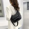 Bolsas de noite bolsa de designer de moda de inverno para mulheres espaço macio por baixo para o crossbody saco de toute toute de cor sólida ombro acolchoado