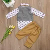 Kledingsets geboren babyjongens formeel pak shirt waastcoat broek smoking casual outfits set