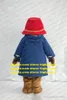 Red Hat Brown Teddy Bear Mascot Costume Grizzly Bears Adult Cartoon Character Opening Ceremony Annual Symposium zz7891