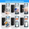 Scheda di controllo accessi NFC Bluetooth Tuya App RFID IC Tastiera M1 IP65 Touch screen biometrico impermeabile per impronte digitali ler 221108