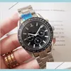 Wristwatches Wholesale Fashion Mens Watch Luxury Watch Stainless Steelwatch All Work Work Designer Matic Movement Watches DH7AU