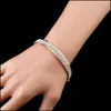 Очаровательные браслеты браслеты браслеты с заводом Bangel Brangle Bracelet Factory Price / День день рождения подарки подарки по доставке ювелирных изделий DH9V1