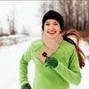 Bandane Sciarpa riscaldante Cuscino per collo ricaricabile Ricarica USB intelligente per donna Uomo con 3 impostazioni di temperatura