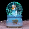 Decorative Objects Figurines Dream Tree Spring Summer Autumn and Winter Snow Crystal Ball Music Box Creative Home Decoration Valentine's Day Student Gift 221108