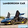 Другие внутренние аксессуары LP770 Сплав модели CAR SIMATION132 Деформируйте игрушки Подарок подарки Мобильные телефоны Мотоциклы интерьер Accesstori DH0TV