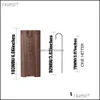 Other Smoking Accessories Cournot High Quality Wooden Dugout With Ceramic One Hitter Metal Cleaning Hook Tobacco Smoking Pipes Porta Dhlig