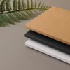 Scatole per confezioni regalo Scatole per imballaggio fotografico in cartone bianco nero 4x6 pollici Kraft Busta per cartoline Foto Confezione per confezione ZA5215