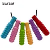 Jouets de dentition pour bébé 10pcs anneau de dentition en silicone enfants collier à mâcher sensoriel pendentif à mâcher outils de thérapie motrice orale pour les produits pour enfants autistes 221109