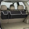 Auto Trunk Organizer Backseat Aufbewahrung Tasche mit hoher Kapazität Mehrzweck Oxford Stoffauto Sitzback Organisatoren Innenzubehör QC47286H