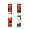 Christmas Decorations Nutcracker Soldier Banner Couplet for Home Holiday Merry Door Decor Happy Year 221109