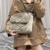 9A Quality 2022 Designer Fashion Fluffy Bag New Autumn And Winter Rabbit Hair Shoulder Bag Full Genuine Leather Inside Coney Soft Underarm Wallet With Original Box