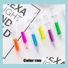 Höjare Highlighter Pen Plastic School Office Student Arts Drop Leverans Business Industrial Writing Supplies Dhr40