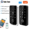 Zugangskontrollkarte IP67 Wasserdicht Bluetooth Tuya App NFC RFID 13,56 MHz IC M1 Tastatur Biometrischer Fingerabdruck Touch er 221108