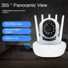 Mini cámara Wifi Cámara de vigilancia IP inalámbrica A1 Seguridad para el hogar inteligente Monitor de bebé LED Noche CCTV 1080P Visión giratoria de 360 ​​° Detección de movimiento Videocámara Video cámara web