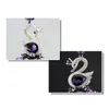 Interieurdecoraties Auto hangers high-end swan kristal ornamenten