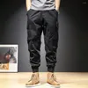 Men039s Pants Men ładunek prosty super miękki solidny kolorowy do mycia relaksowany dopasowanie do joggers 4049900 2 AQ6S