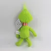 DHL 30cm Grinch Plush Toys Christmas Gift Cotton Stuffed Animals Grinch Green Monster Dolls Christmas Birthday Gifts for Kids