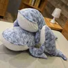 50 cm150 cm grote grootte vinvlekken knuffel blauwe zeedieren knuffelen knuffelige haai zacht dier kussen ldren speelgoed verjaardag cadeau j220729