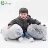 2080Cm Huge Cute Sea Lion Plush Toys Soft Sealing Plush Stuffed Sleep Dolls Simulated 3D Novelty Throw Pillows Gift For ldren J220729
