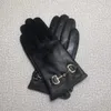 Fashion long leather Gloves Wedding Gloves Crystals Accessories Lace Mittens for Brides five Fingerless Wrist Leng no box