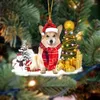 Christmas Decorations Decoration Dog Ornament Holiday Tree Xmas Navidad