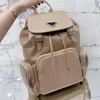 shoulder backpack bag style backpack suitcase classic 20cm 17cm 19cm mini Unisex enamel zipper purse business crossbody chain Handbags ReNylon Nylon bags Satchels