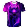 T-shirts pour hommes 2022 3D Chemise Hommes Animal Adolescent Est Chaton T-shirts De Haute Qualité Confortable T-Shirts Homme D'été