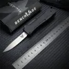 Benchmade 4850 OM Auto Składanie noża 2.44 "s30V satynowe punktowe punktowe ostrze cynkowymi uchwyty ręczne narzędzia do przeżycia polowania z klipsem do kieszeni BM 535 3300 UT85