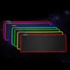 LED RGB Soft Gaming Mouse Pad Large Oversized Glowing Extended MousePad