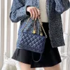 10A Calidad de espejo Embrague de diseñador de lujo con bolso de cadena Bolsos cruzados de diseñador para mujer WithBox C115