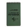Drop Notebook tattico Volantino di carta impermeabile per tutte le condizioni atmosferiche Libro di blocco note Nota di campeggio all'aperto Scrittura Mil G8A9