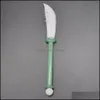 Andere Raucherzubehör Crescent Moon Messer Glas Dabber Werkzeug 160 mm Wachs Werkzeuge Stick für E-Nägel Kit Dab Nail Quarz Enails Drop De Dhkar