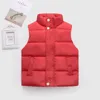 Weste Kinder Daunen Baumwolle Weste Herbst Winter Jungen Mädchen Warme Oberbekleidung Kinder Gilet Fille Mäntel 2-12 Jahre Dicke Jacke 221109