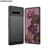 Casos de telefone de carbono para google pixel 9 8 8a 7a 7 6 6a 5 5a 4 4a xl 5g carbono texturizado fio desenho caso tpu capa