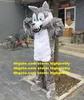 Timber Grey Wolf Mascot Costume Adult Cartoon Character Outfit Suit Performance Costumes Professional Stage Magic zz7880