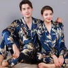 Мужская одежда для сна Пижамы для пар