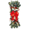 Decoratieve bloemen Bows Holiday De draadloze Prelit trap trim kerstkransen voor voordeur muurraam ophangende ornamenten binnen