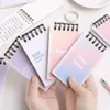 Koreanische Nette Spule Journal Writing Notebook 6 Ring Binder Tagebuch Notizblock Nachfüllbare Reise Memo Note Pad Für Kinder Studenten