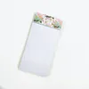 Fogli Bellissimo fiore Blocco note Cancelleria Note adesive Blocco note portatile Ufficio scolastico