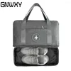 Duffel Bags GNWXY Travel Bag Luggage Dry Wet Separation Storage Organizer Packing Duffle With Shoes Hand Cosmetic