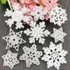 Emballage cadeau Flocons de neige Matrices de découpe en métal Pochoir DIY Scrapbooking Modèle de carte en papier