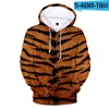 Hommes Hoodies 2022 3D Lignes Hommes / Femmes Harajuku À Capuche Sexy Imprimé Léopard Manteaux Casual Nasolabial Fold Vêtements Pulls Animal Complet