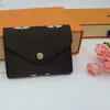 Klassische Farbe Brief Unisex Geldbörse Berühmte Designer Metallschnalle Klappe Kurze Geldbörsen Luxusmarke Mini Clutch Taschen für Männer und Frauen Mode Kartenhalter Tasche